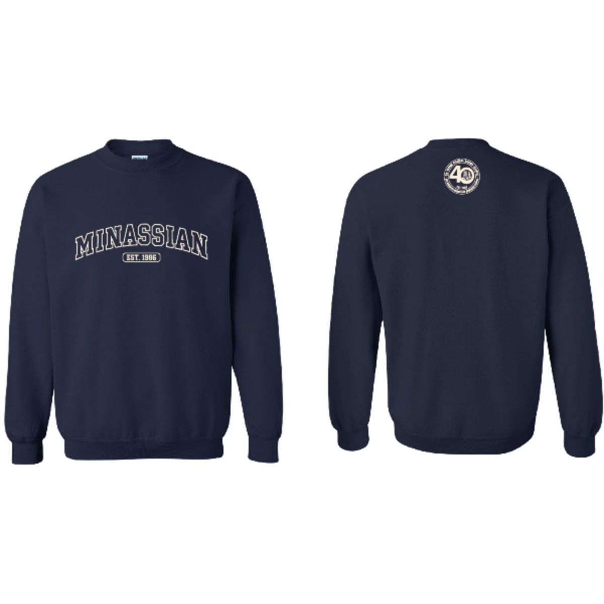Minassian Varsity Crewneck